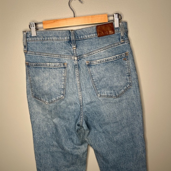 Madewell Classic Straight Jeans in Nearwood Wash - Picture 8 of 14